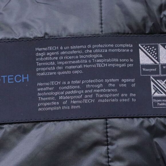 Herno Blazer with Removable Quilted Shell Gilet in Gray Cashmere - Picture 6 of 7